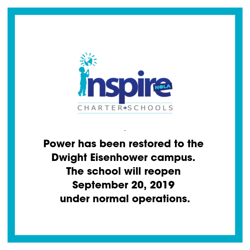 School Reopening - Dwight D. Eisenhower